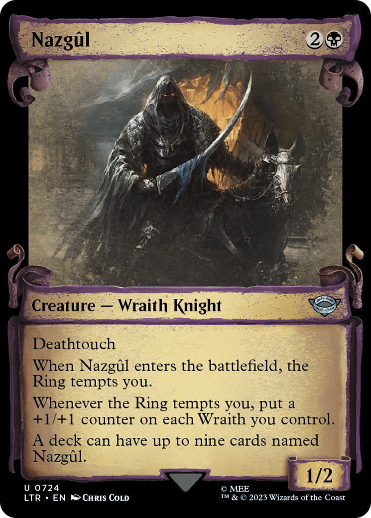 Nazgul (0724) [The Lord of the Rings: Tales of Middle-Earth Showcase Scrolls] | GnG Games