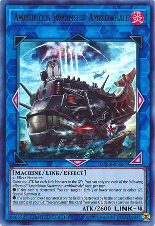 Amphibious Swarmship Amblowhale [DANE-ENSP1] Ultra Rare | GnG Games