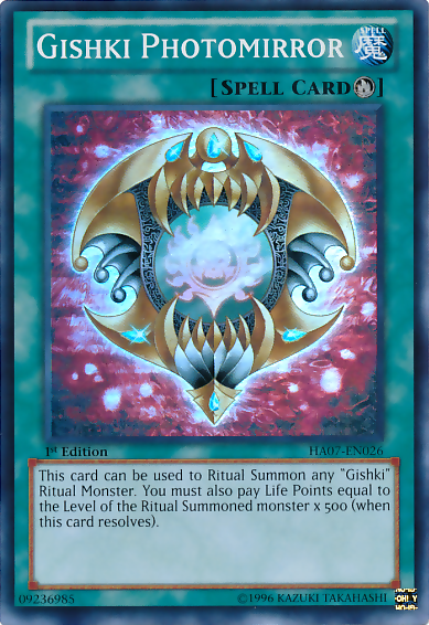Gishki Photomirror [HA07-EN026] Super Rare | GnG Games