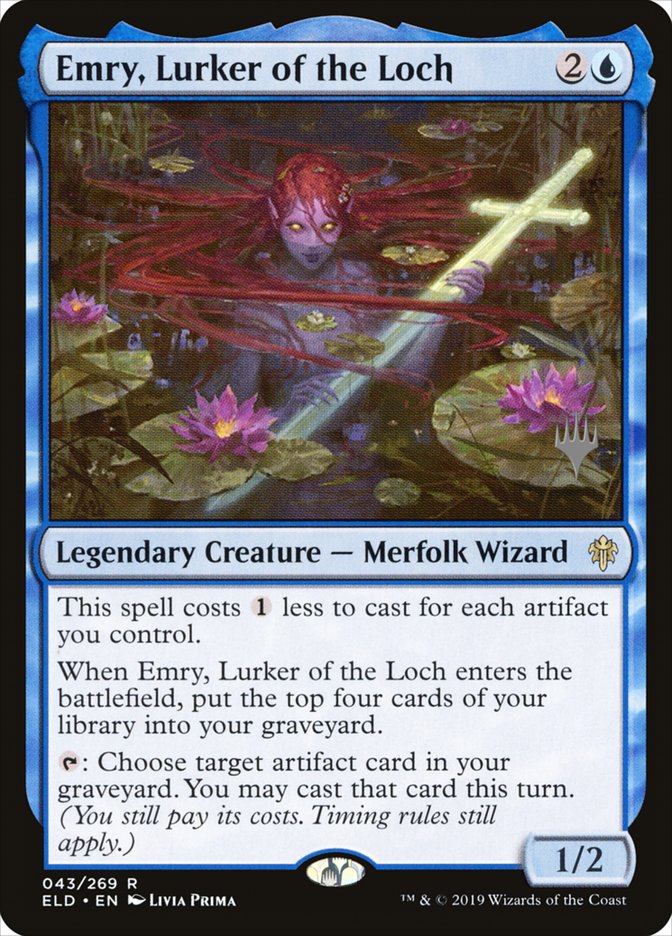 Emry, Lurker of the Loch (Promo Pack) [Throne of Eldraine Promos] | GnG Games