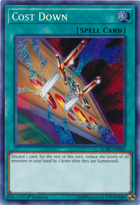 Cost Down [LCKC-EN040] Secret Rare | GnG Games