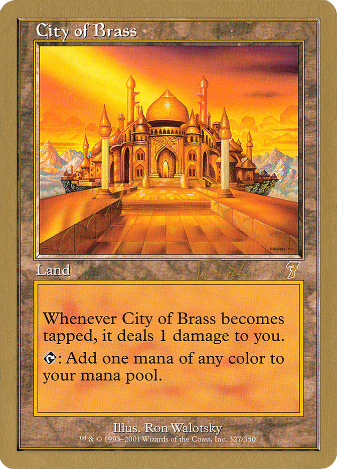 City of Brass (Jan Tomcani) [World Championship Decks 2001] | GnG Games