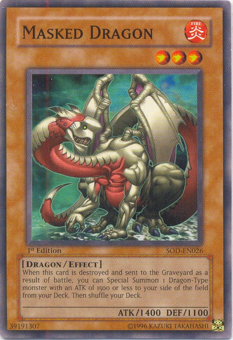 Masked Dragon [SOD-EN026] Common | GnG Games