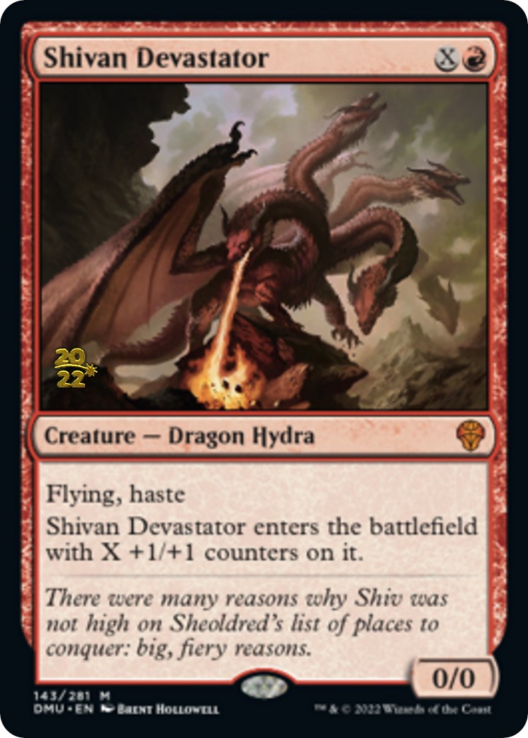 Shivan Devastator [Dominaria United Prerelease Promos] | GnG Games