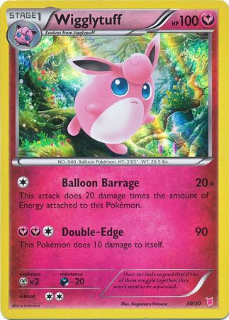 Wigglytuff (30/30) [XY: Trainer Kit 1 - Wigglytuff] | GnG Games