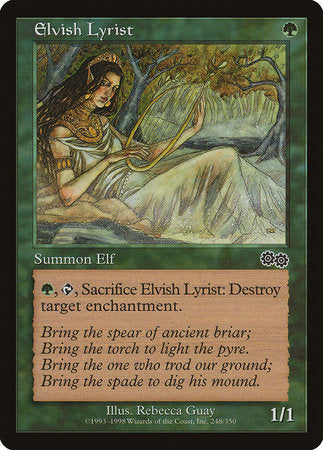 Elvish Lyrist [Urza's Saga] | GnG Games