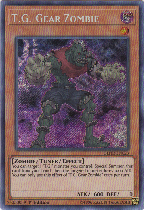 T.G. Gear Zombie [BLHR-EN023] Secret Rare | GnG Games