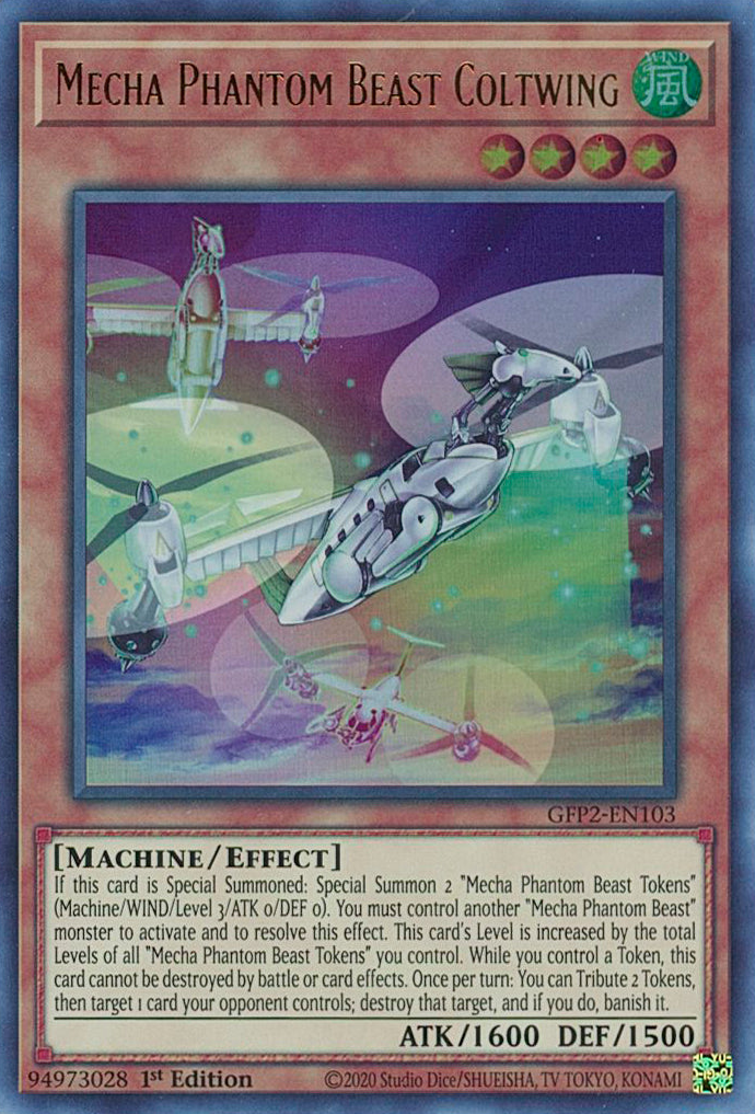 Mecha Phantom Beast Coltwing [GFP2-EN103] Ultra Rare | GnG Games
