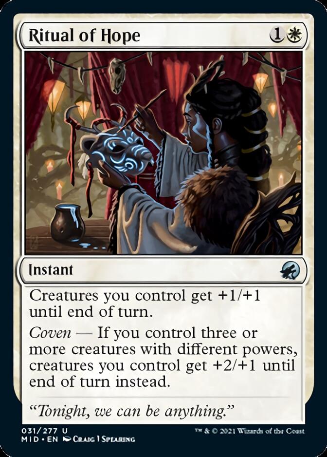 Ritual of Hope [Innistrad: Midnight Hunt] | GnG Games