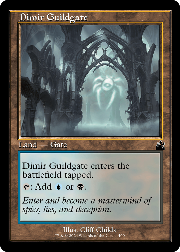 Dimir Guildgate (Retro Frame) [Ravnica Remastered] | GnG Games