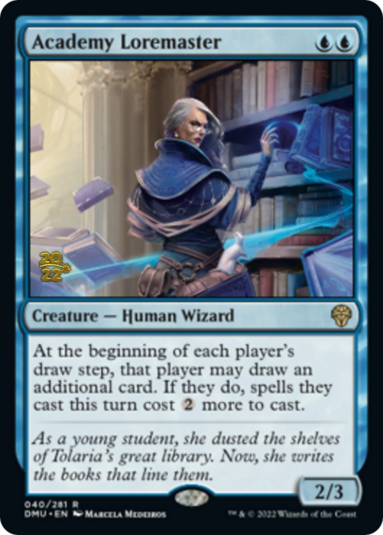 Academy Loremaster [Dominaria United Prerelease Promos] | GnG Games