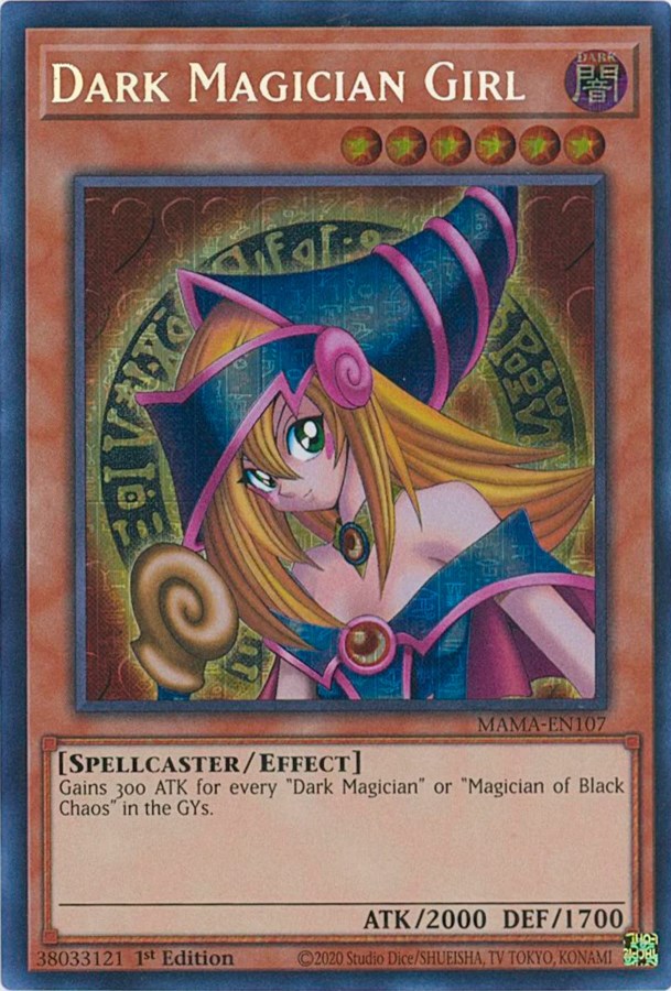 Dark Magician Girl [MAMA-EN107] Secret Pharaoh's Rare | GnG Games