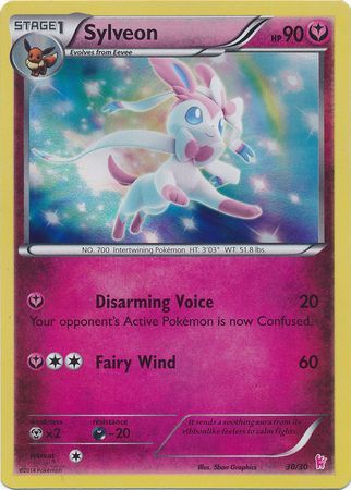 Sylveon (30/30) [XY: Trainer Kit - Sylveon] | GnG Games