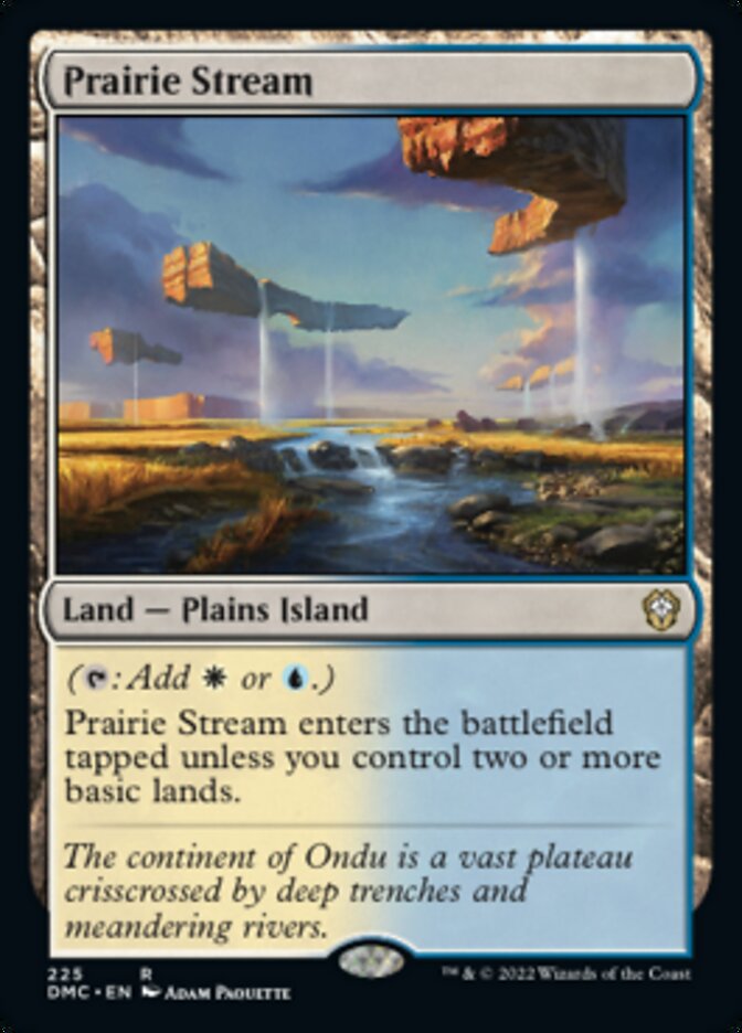 Prairie Stream [Dominaria United Commander] | GnG Games