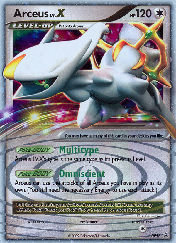 Arceus Lv.X (DP53) [Diamond & Pearl: Black Star Promos] | GnG Games