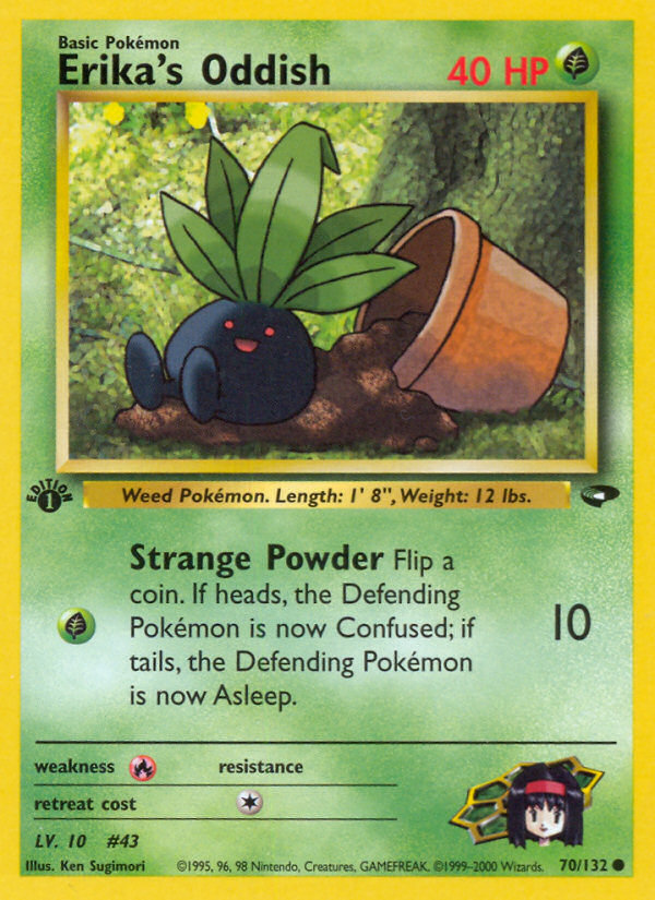 Erika's Oddish (70/132) [Gym Challenge 1st Edition] | GnG Games