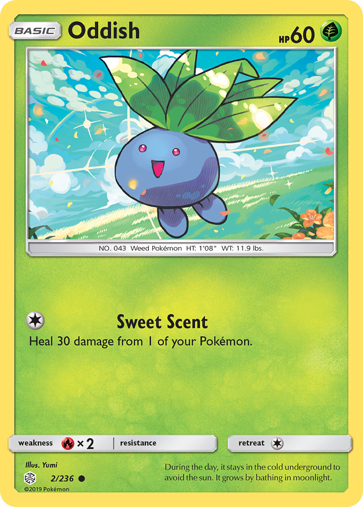 Oddish (2/236) [Sun & Moon: Cosmic Eclipse] | GnG Games