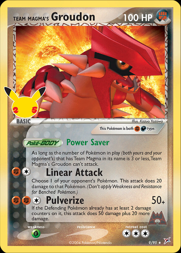 Team Magma's Groudon (9/95) [Celebrations: 25th Anniversary - Classic Collection] | GnG Games