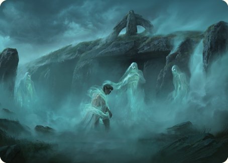 Fog on the Barrow-Downs Art Card [The Lord of the Rings: Tales of Middle-earth Art Series] | GnG Games