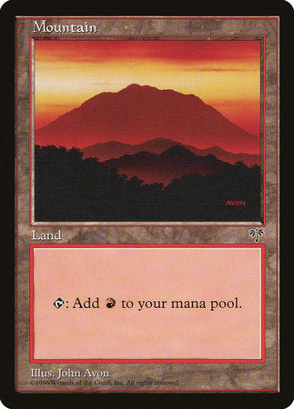 Mountain (Red) [Mirage] | GnG Games