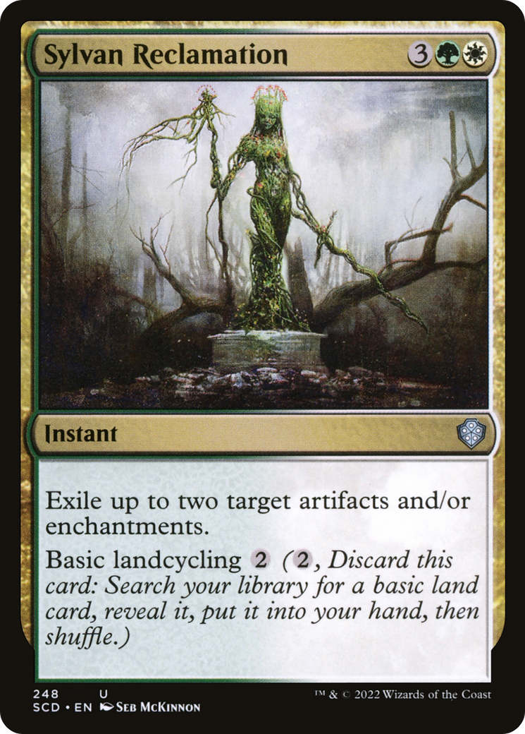 Sylvan Reclamation [Starter Commander Decks] | GnG Games