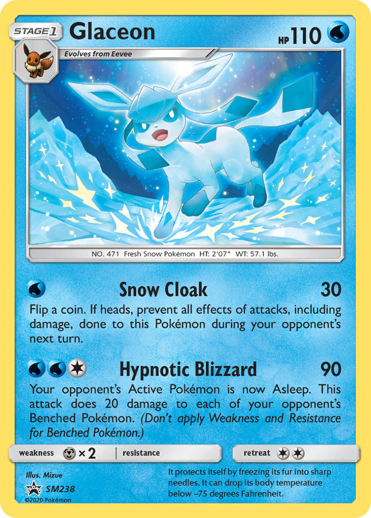 Glaceon (SM238) [Sun & Moon: Black Star Promos] | GnG Games