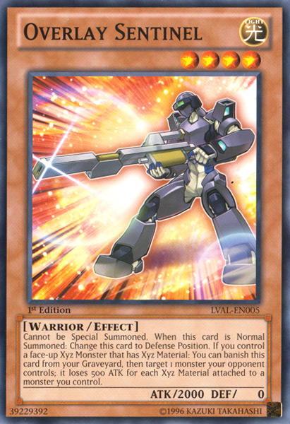 Overlay Sentinel [LVAL-EN005] Common | GnG Games