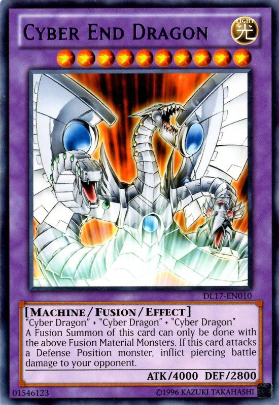 Cyber End Dragon (Purple) [DL17-EN010] Rare | GnG Games