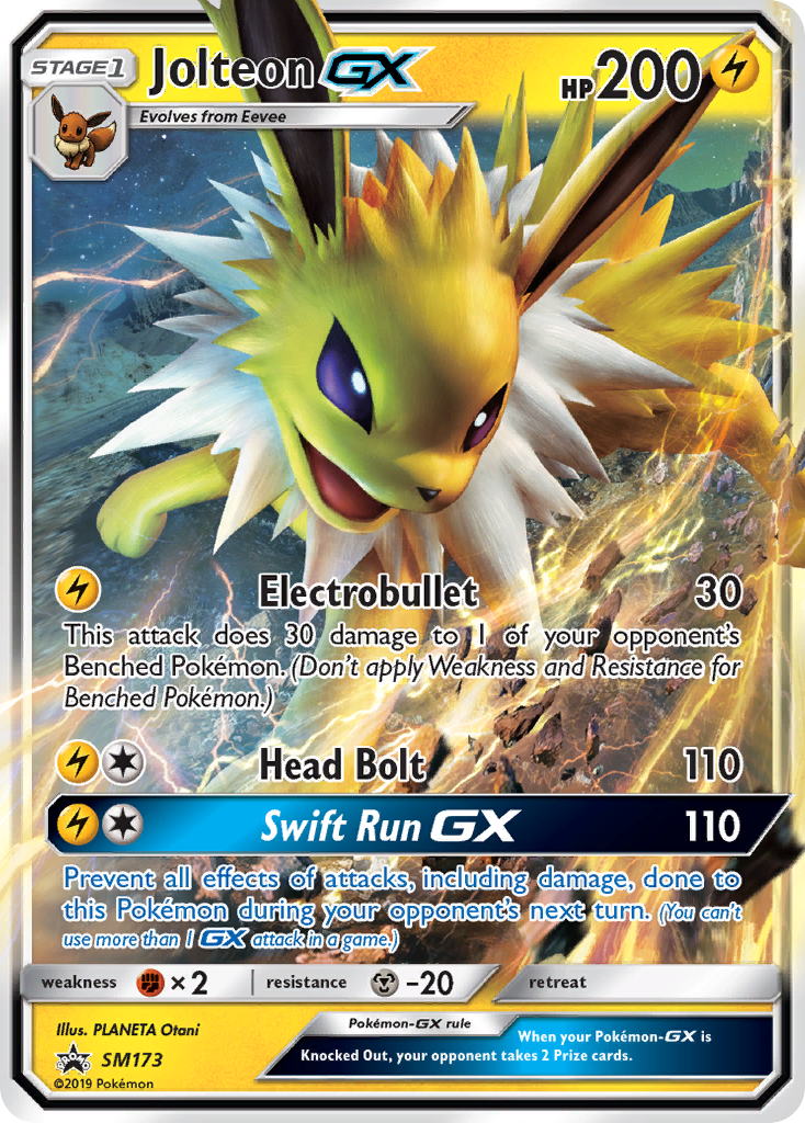 Jolteon GX (SM173) [Sun & Moon: Black Star Promos] | GnG Games