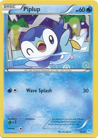 Piplup (16/30) [XY: Trainer Kit 3 - Suicune] | GnG Games