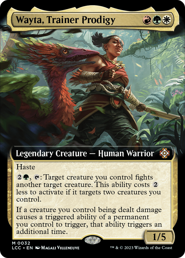 Wayta, Trainer Prodigy (Extended Art) [The Lost Caverns of Ixalan Commander] | GnG Games