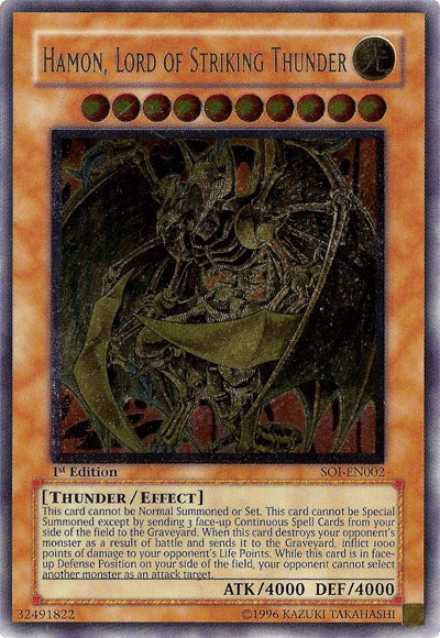 Hamon, Lord of Striking Thunder (UTR) [SOI-EN002] Ultimate Rare | GnG Games