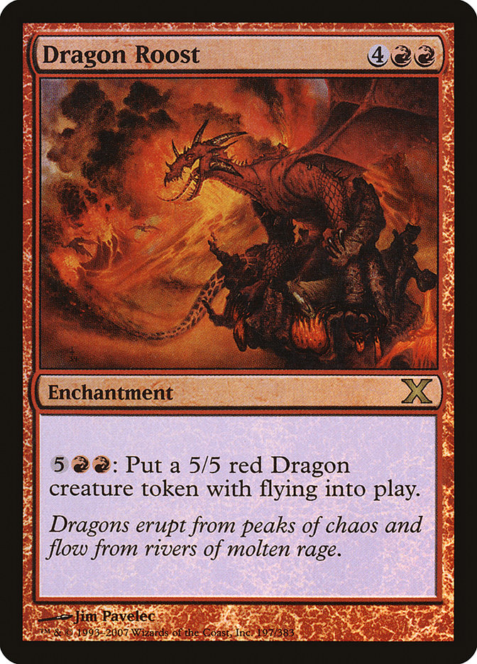 Dragon Roost (Premium Foil) [Tenth Edition] | GnG Games