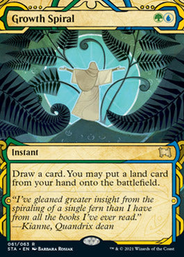 Growth Spiral (Etched Foil) [Strixhaven Mystical Archive] | GnG Games