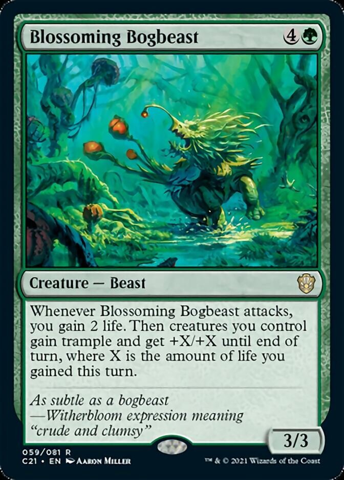 Blossoming Bogbeast [Commander 2021] | GnG Games