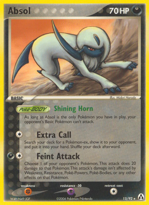 Absol (15/92) [EX: Legend Maker] | GnG Games