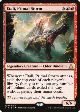 Etali, Primal Storm [Rivals of Ixalan] | GnG Games