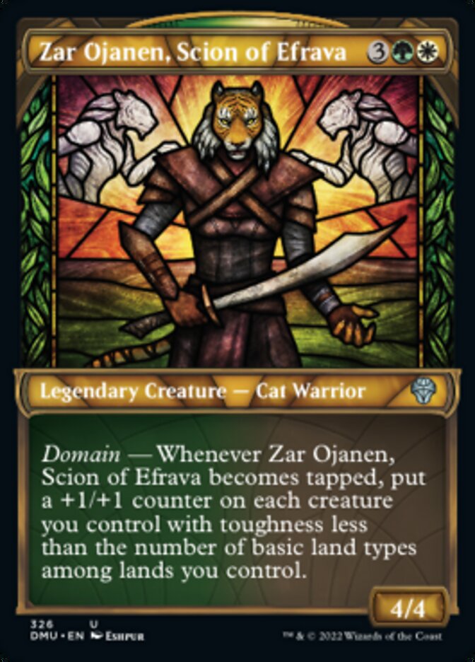 Zar Ojanen, Scion of Efrava (Showcase) [Dominaria United] | GnG Games