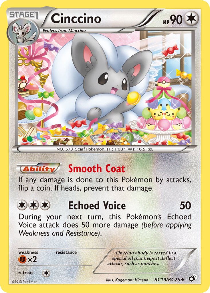 Cinccino (RC19/RC25) [Black & White: Legendary Treasures] | GnG Games