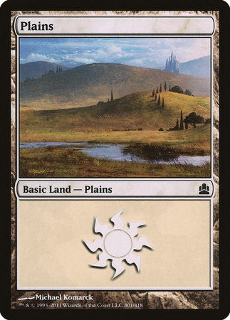 Plains (301) [Commander 2011] | GnG Games