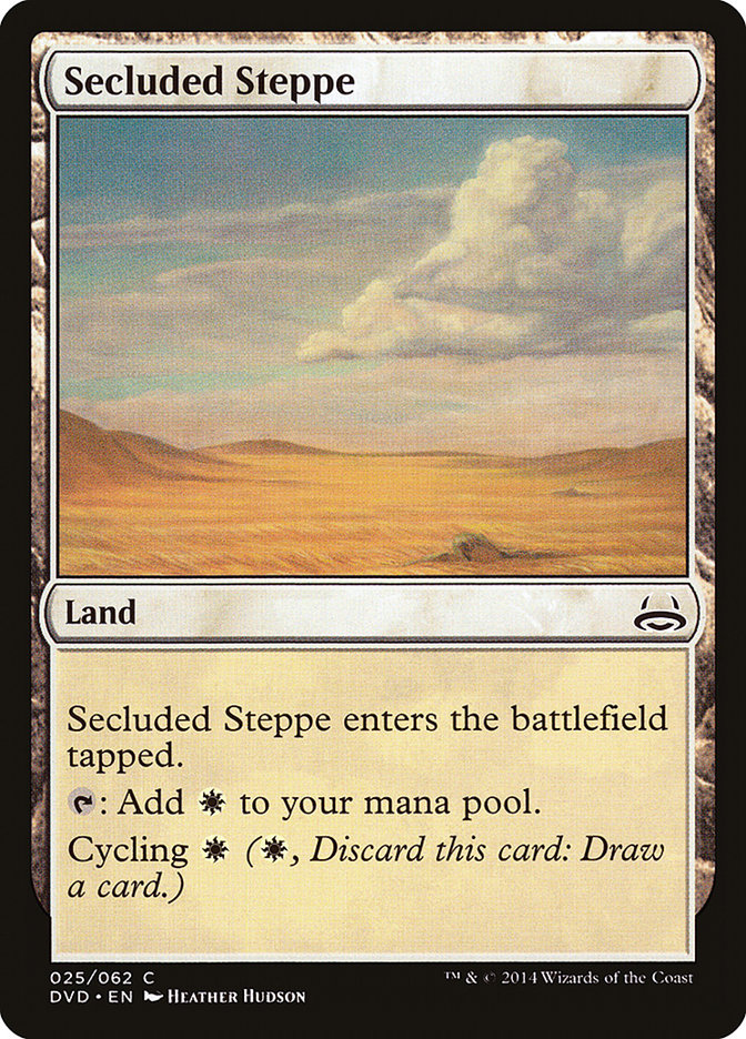 Secluded Steppe (Divine vs. Demonic) [Duel Decks Anthology] | GnG Games