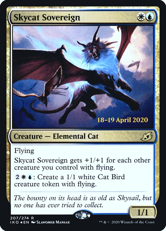 Skycat Sovereign  [Ikoria: Lair of Behemoths Prerelease Promos] | GnG Games