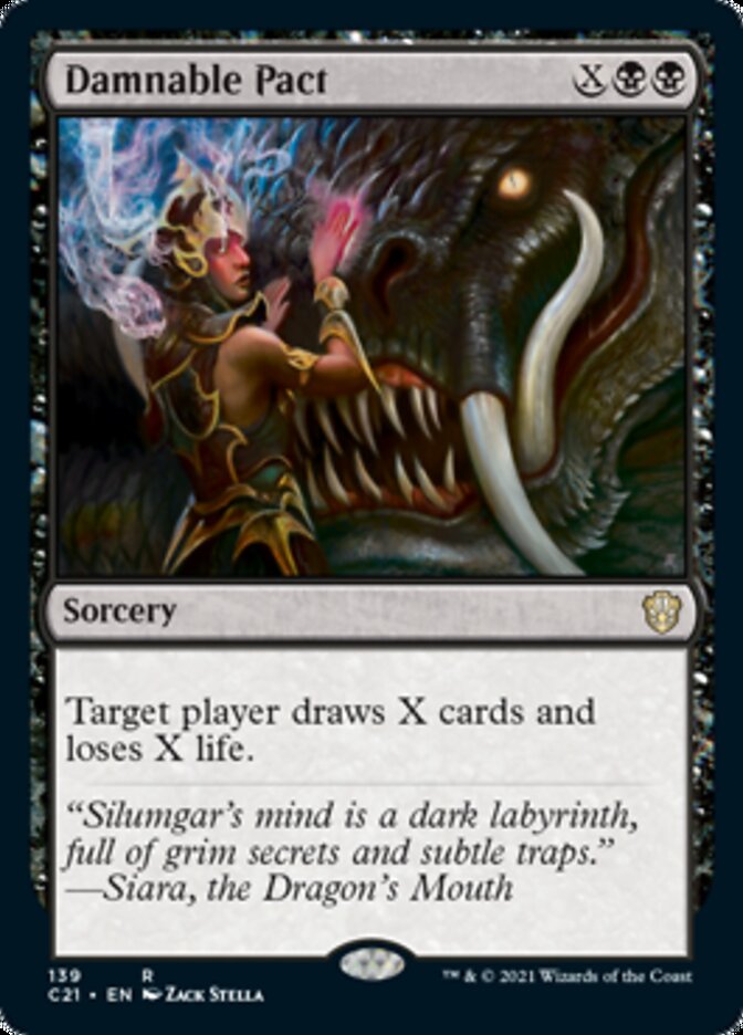 Damnable Pact [Commander 2021] | GnG Games