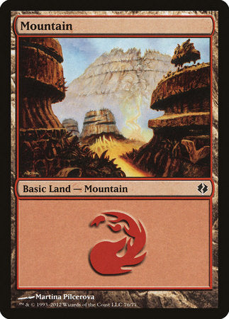 Mountain (76) [Duel Decks: Venser vs. Koth] | GnG Games