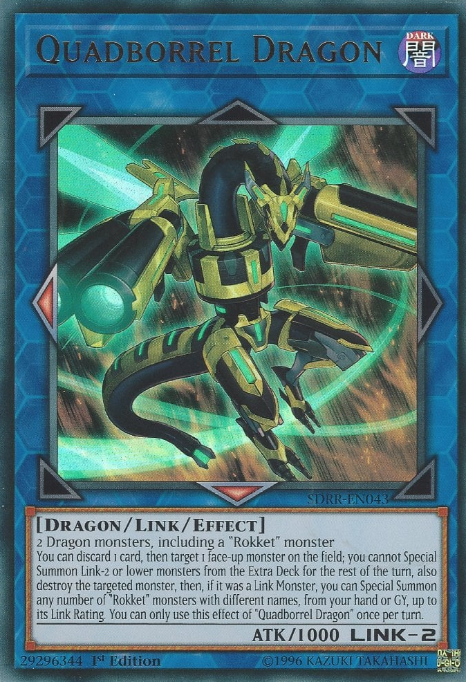 Quadborrel Dragon [SDRR-EN043] Ultra Rare | GnG Games