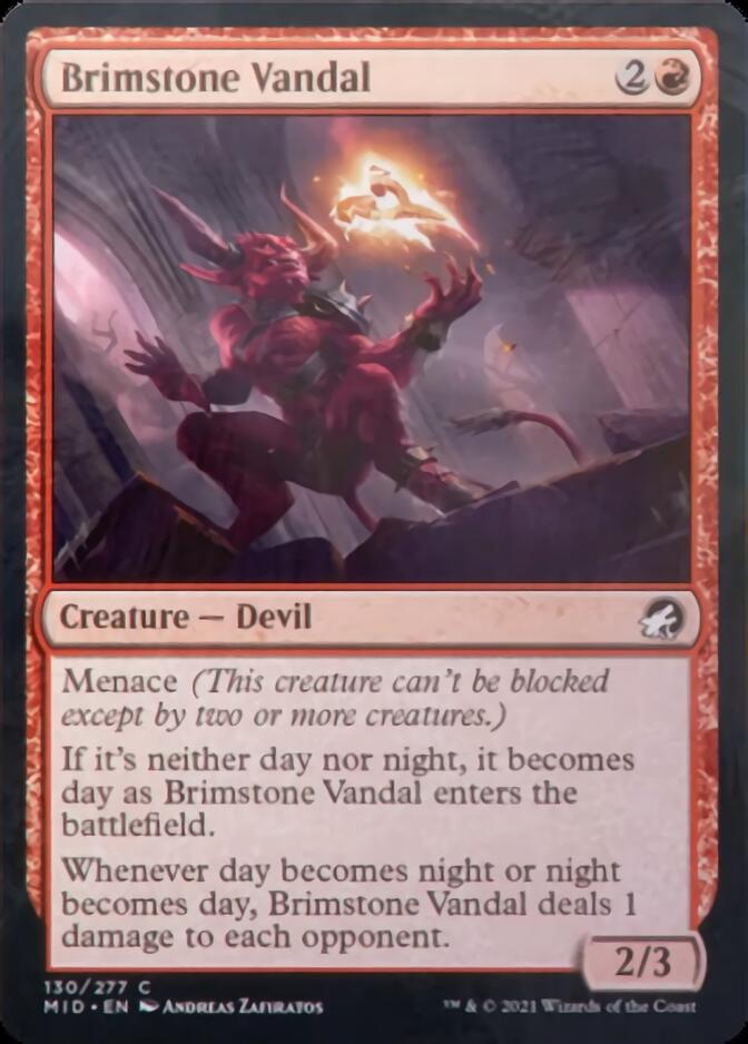 Brimstone Vandal [Innistrad: Midnight Hunt] | GnG Games