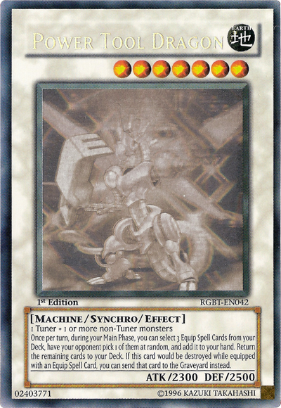 Power Tool Dragon [RGBT-EN042] Ultimate Rare | GnG Games