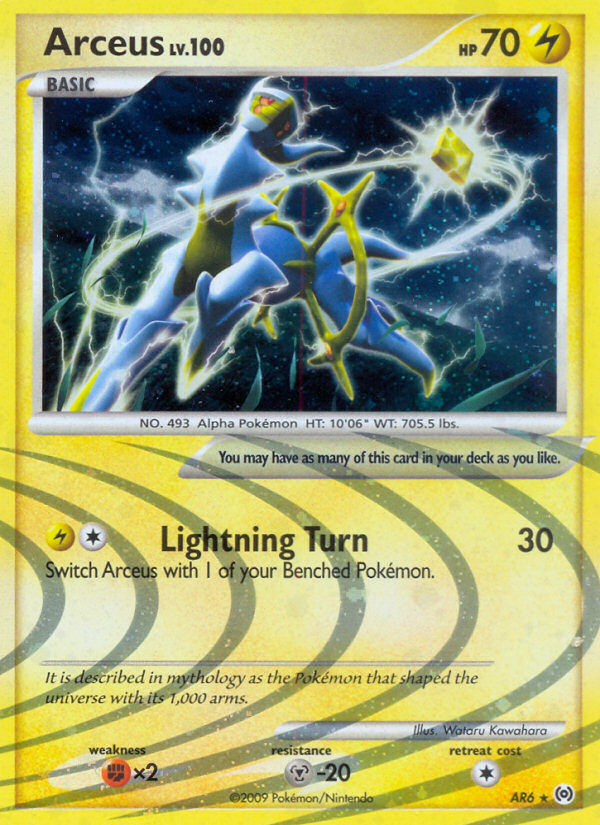 Arceus (AR6) [Platinum: Arceus] | GnG Games