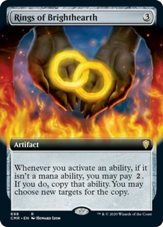 Rings of Brighthearth (Extended Art) [Commander Legends] | GnG Games