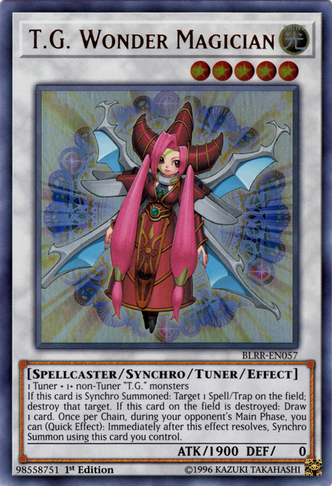 T.G. Wonder Magician [BLRR-EN057] Ultra Rare | GnG Games
